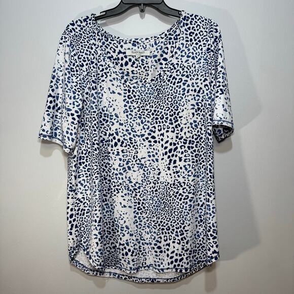 Ellen Tracy lounge set. Blue and white. Size L/XL - Picture 7 of 14